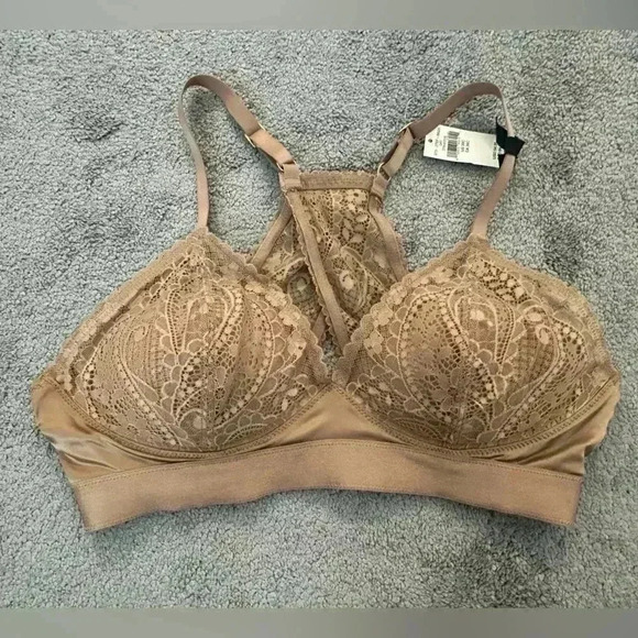Aerie Wireless Real Power Balconette Bra in Nude Size 36C - Picture 1 of 10